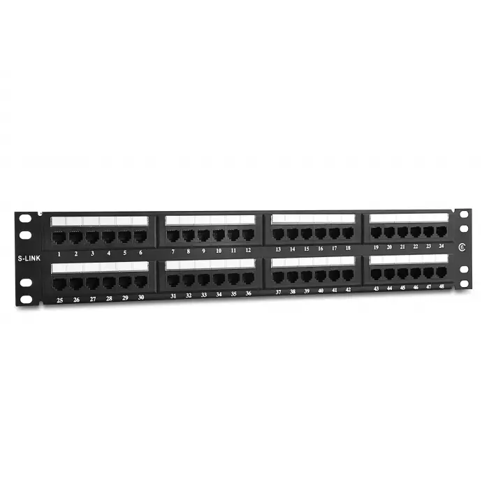 SL-PC48 48li Utp CAT5E Patch Panel