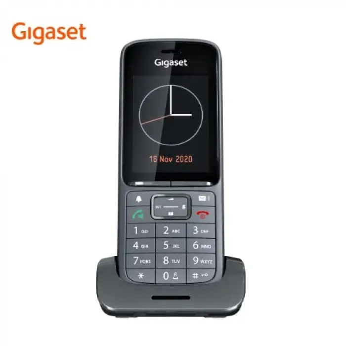 SL800H Pro Kablosuz Business Dect Telefon, Bluetooth, LED, Antrasit