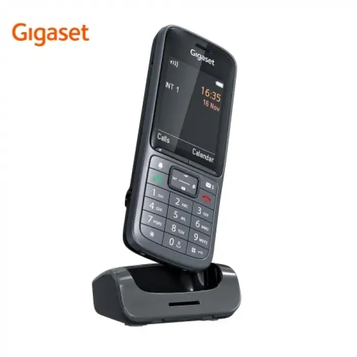 SL800H Pro Kablosuz Business Dect Telefon, Bluetooth, LED, Antrasit