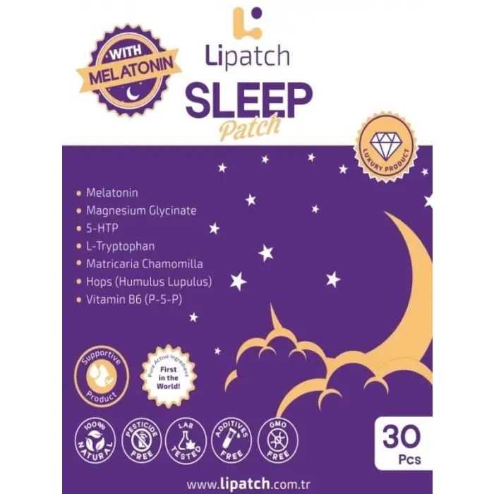 Sleep Patch With Melatonin 30 Adet