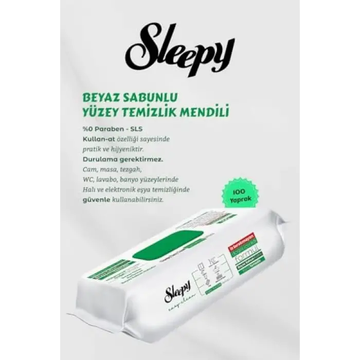 Sleepy 300 Adet Easy Clean Havlu, Toz Kovar Hediyeli