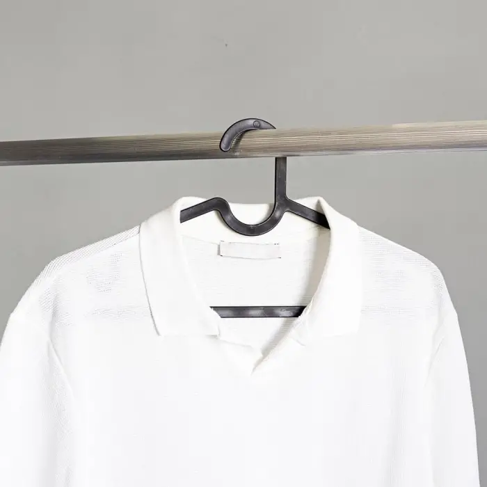 Slim Plastik Elbise Askı 10lu