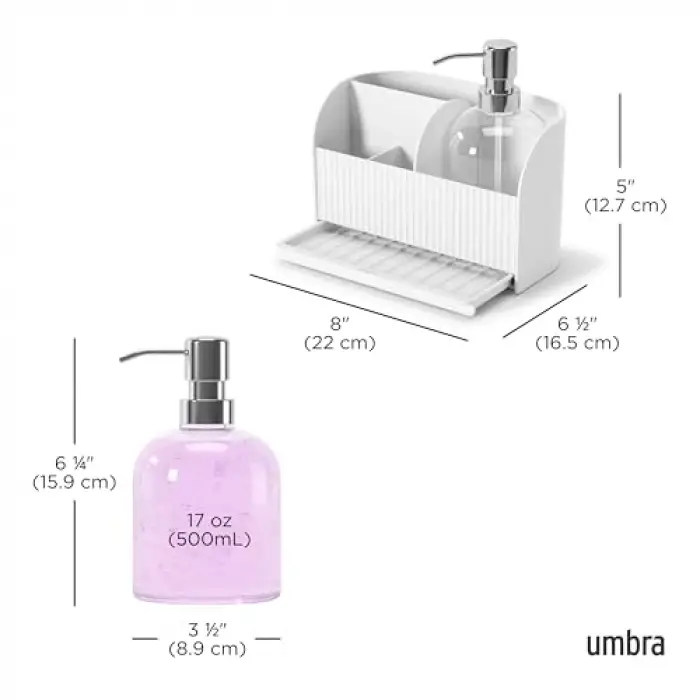 Sling Lavabo Caddy ve Sabun Pompası