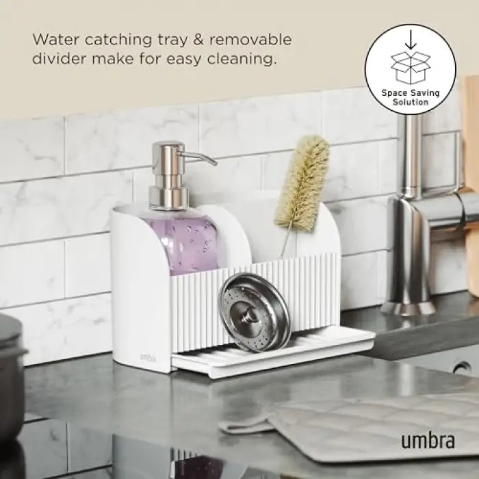Sling Lavabo Caddy ve Sabun Pompası