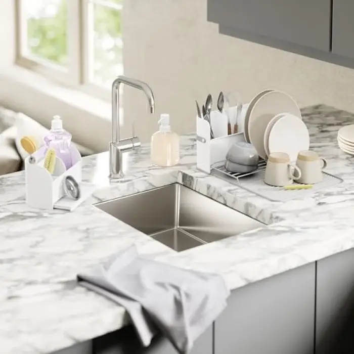 Sling Lavabo Caddy ve Sabun Pompası