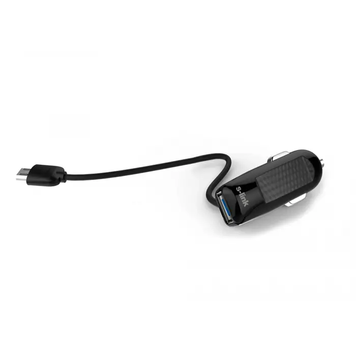 Slp-130 Pro 2100MA Çakmak USB ve Micro 5pin Araç Şarjı