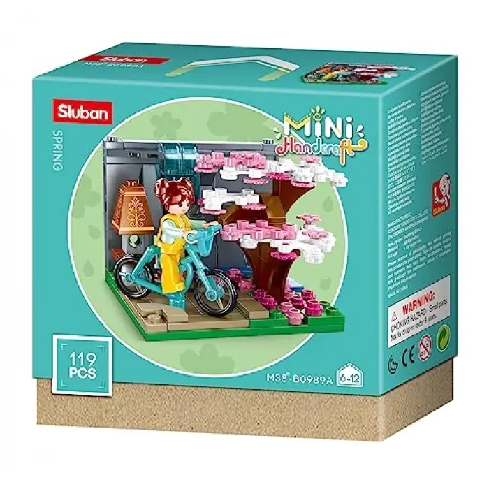 Sluban Mini Handcraft Macera Bisikleti Yapım Seti, 119 Parça