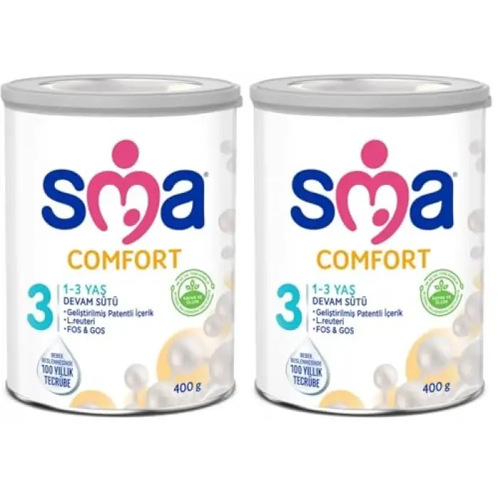 SMA Comfort 3 Devam Sütü (1-3 Yaş, 400 g)