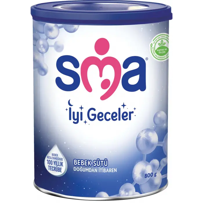 SMA İyi Geceler Bebek Sütü 0-12 Ay 800g