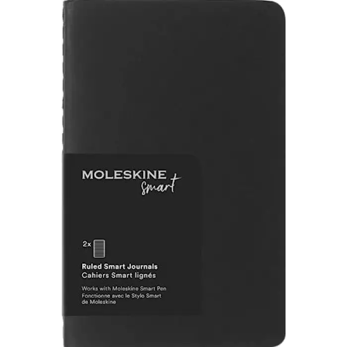 Smart Cahier Not Defteri 2li Set Cep Boy Siyah