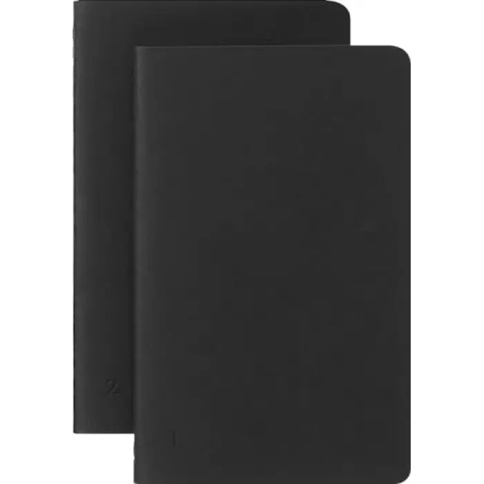 Smart Cahier Not Defteri 2li Set Cep Boy Siyah