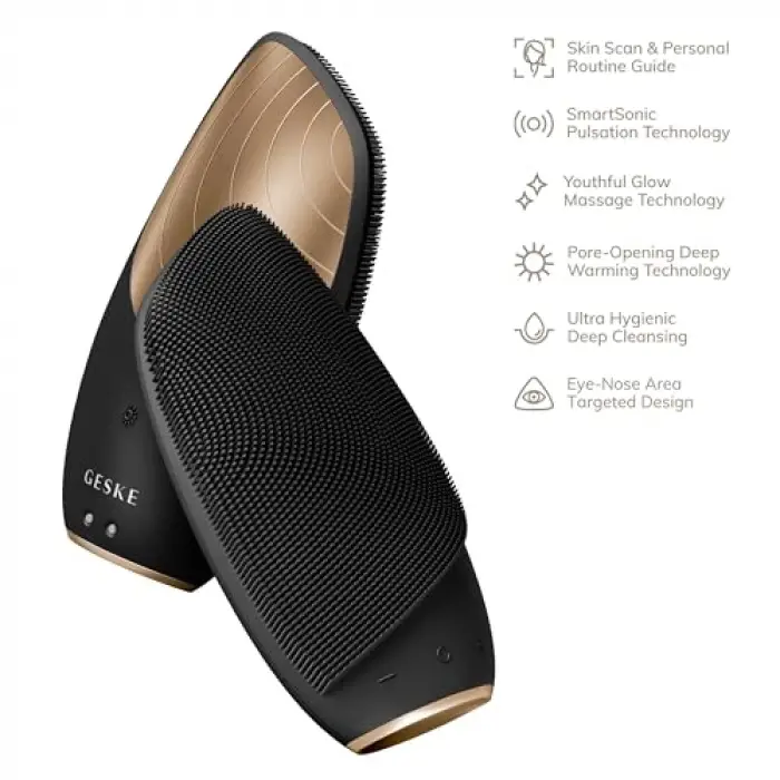 SmartAppGuided Sonic Thermo Facial Brush | 6 in 1
