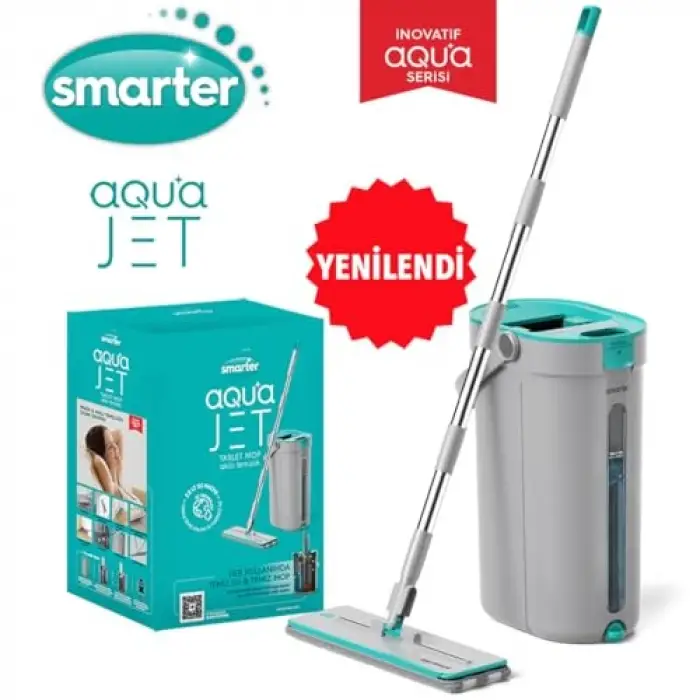 SMARTER AQUA JET TABLET MOP TEMİZLİK SETİ