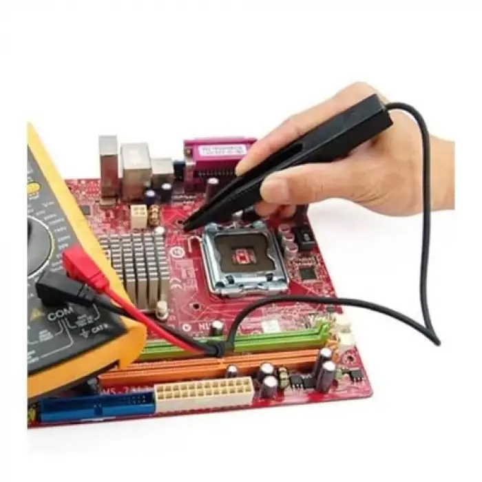 Smd Test Probu Direnç Kapasite Bobin Diyot Multimetre Avometre Test Klipsi Prob Cımbız
