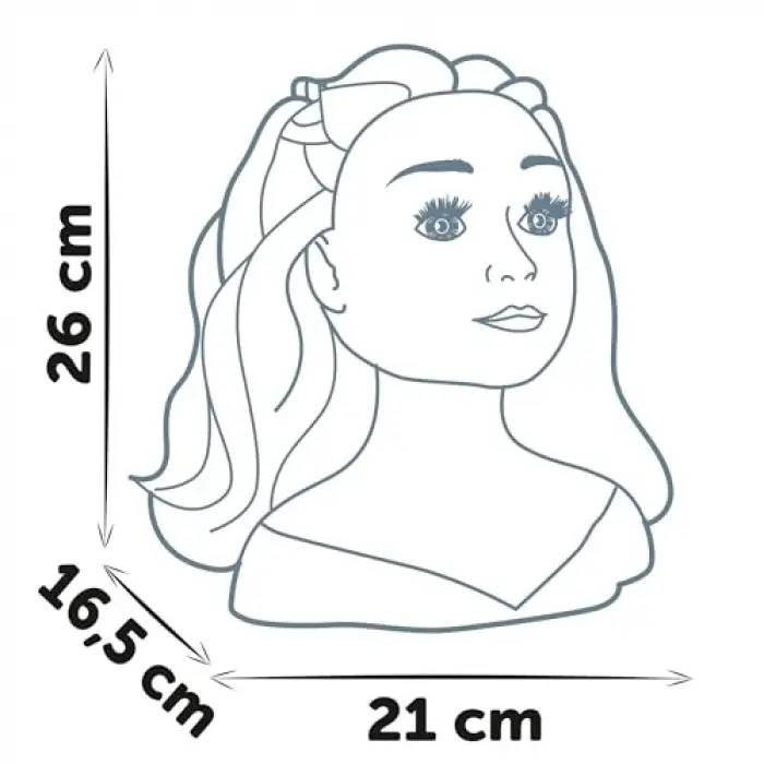 Smoby My Beauty saç şekillendirme başlığı Blond
