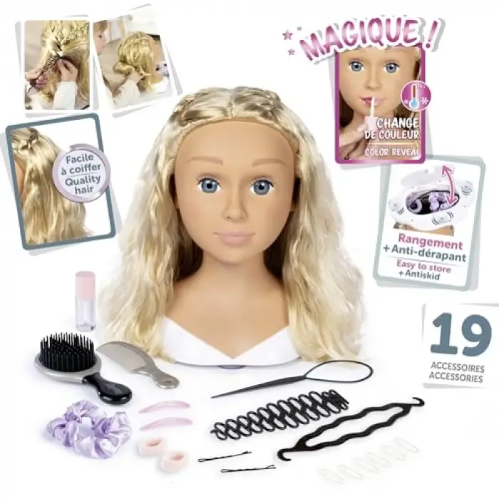 Smoby My Beauty saç şekillendirme başlığı Blond