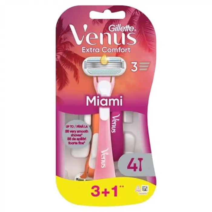 Smooth Miami Kadın Tıraş Bıçağı 4lü