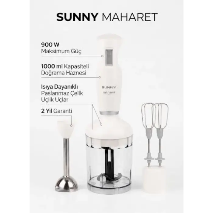 SN5BLD26B Maharet 900 W El Blender Seti