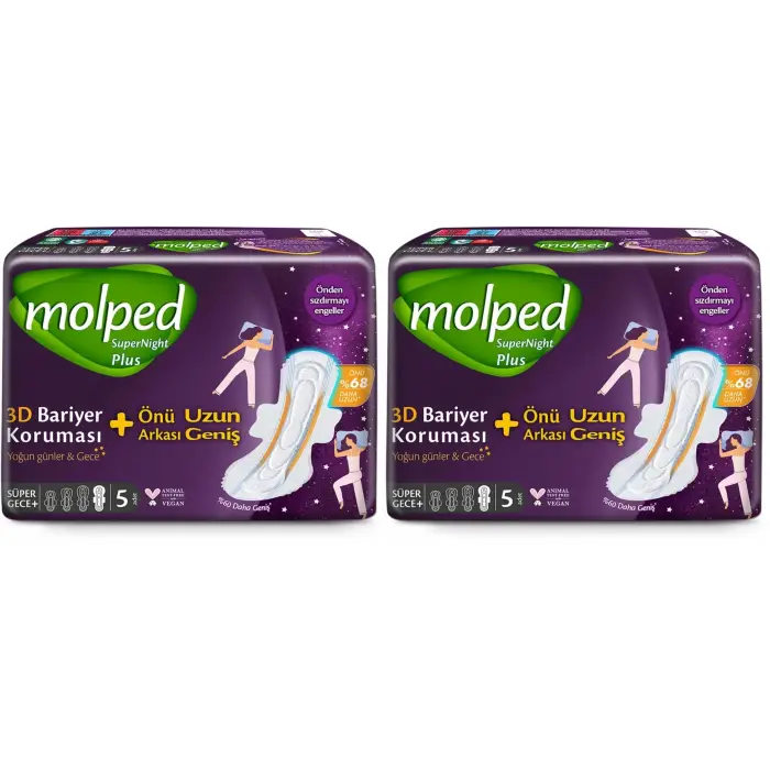 S.Night Önü Uzun Gece Plus Ped 5li