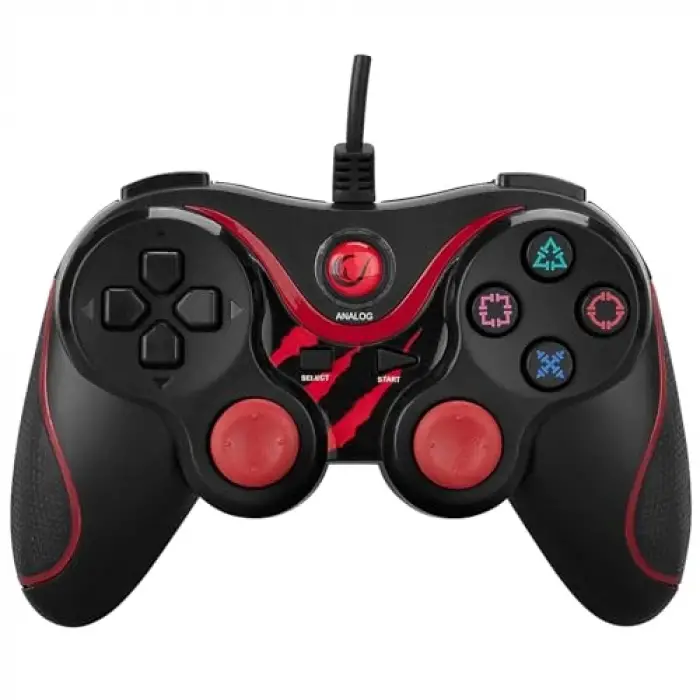 Snopy SG-R601 PS3/PC Kırmızı USB 1.8m Joypad