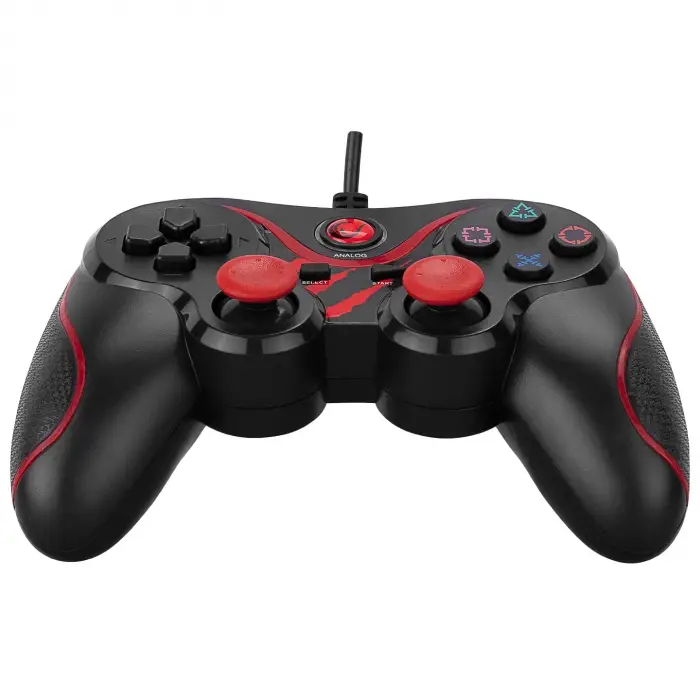 Snopy SG-R601 PS3/PC Kırmızı USB 1.8m Joypad