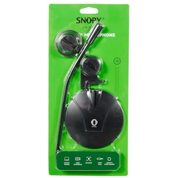 Snopy SN-130 Siyah Mikrofon