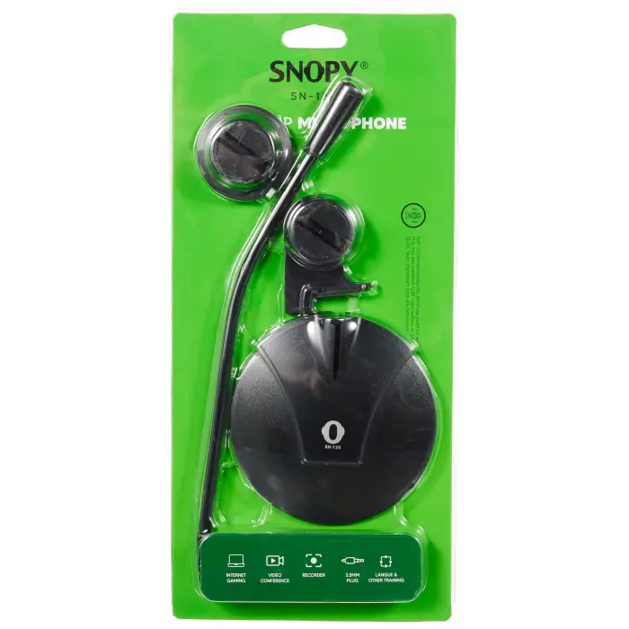 Snopy SN-130 Siyah Mikrofon