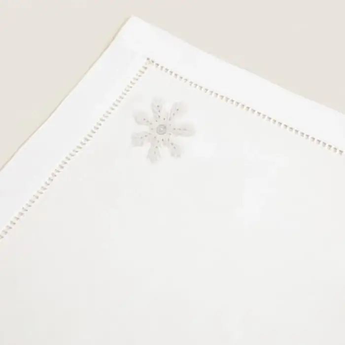 Snowflake Peçete 40x40 Cm Beyaz