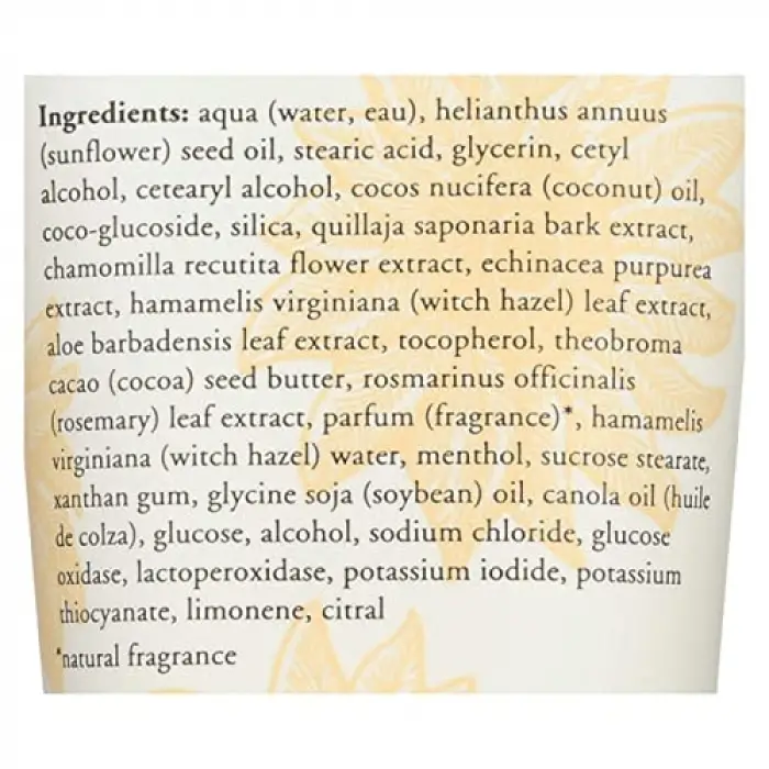 Soap Bark and Chamomile Deep Cleansing Cream, 170 g