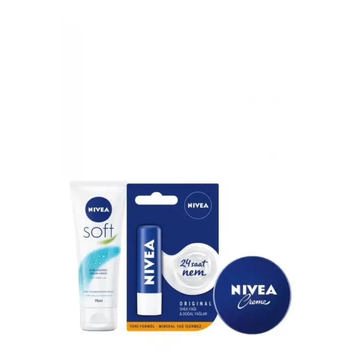 Soft 75 ml + Dudak Kremi Original + Krem 75 ml