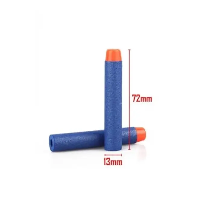 Soft Bullet Sünger Yedek Mermi, 100lü