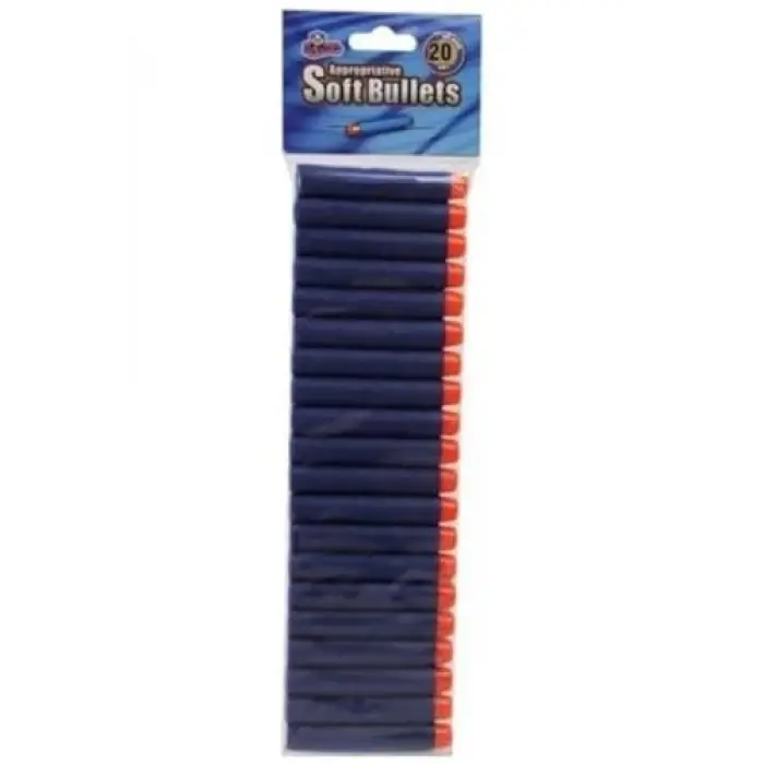 Soft Bullet Sünger Yedek Mermi, 100lü