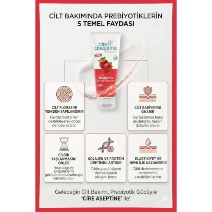 Soft Çilek Prebiyotikli Krem 75 ml