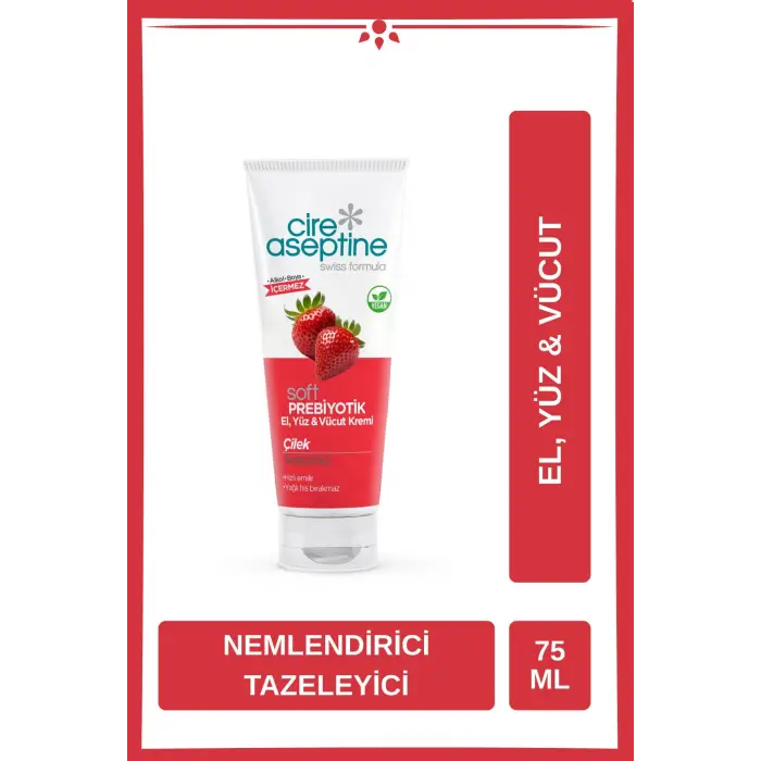 Soft Çilek Prebiyotikli Krem 75 ml