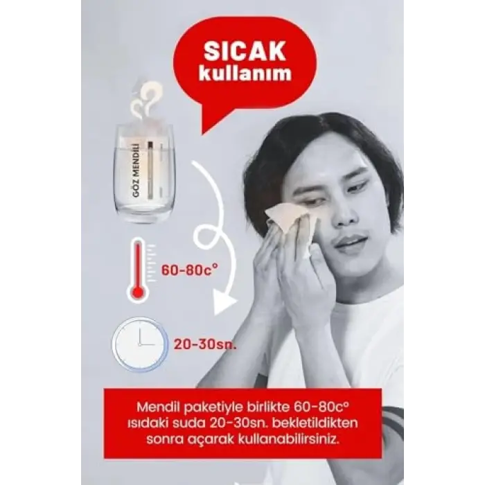 Soft Göz Mendili 12li