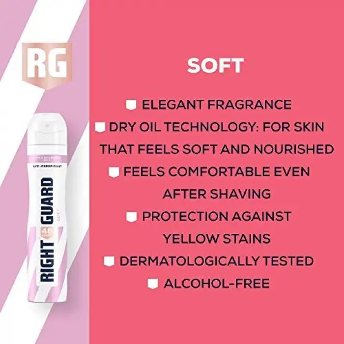 Soft Kadın Deo Spray (48H) 250 ml