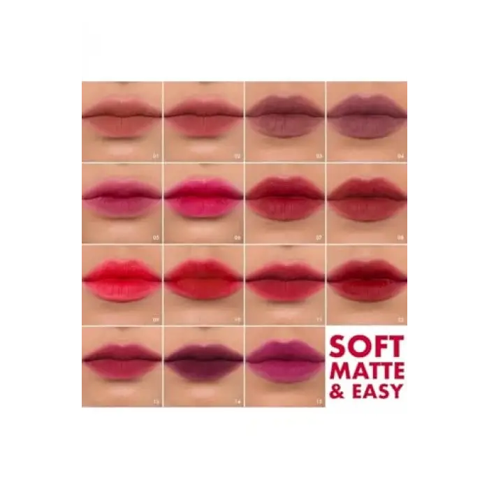Soft Matte & Easy - Uzun Süre Kalıcı Mat Ruj