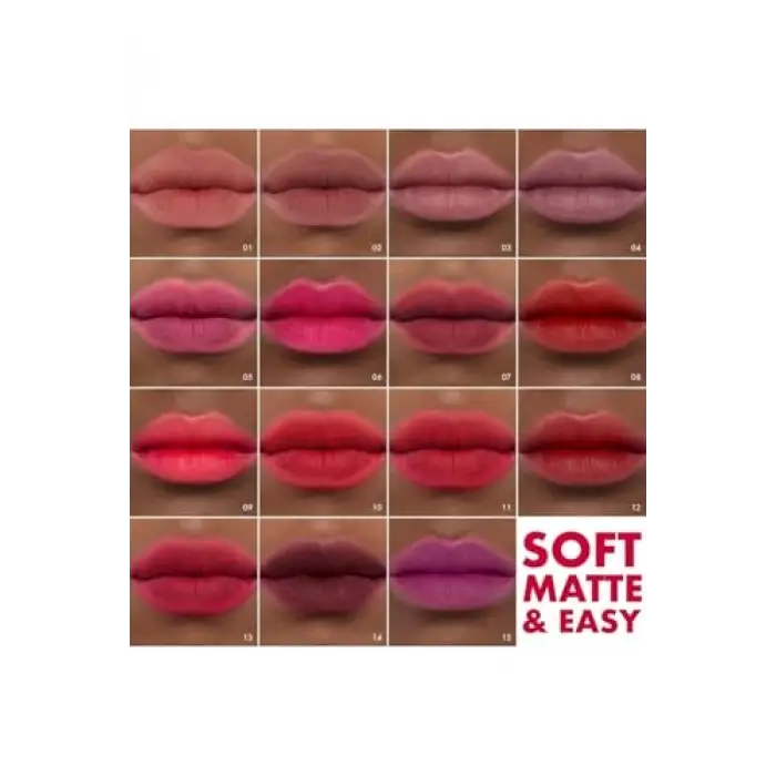 Soft Matte & Easy - Uzun Süre Kalıcı Mat Ruj