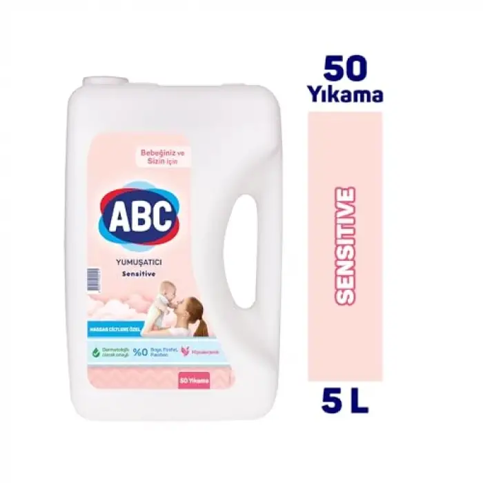 Soft Sensitive Çamaşır Yumuşatıcısı 5 L