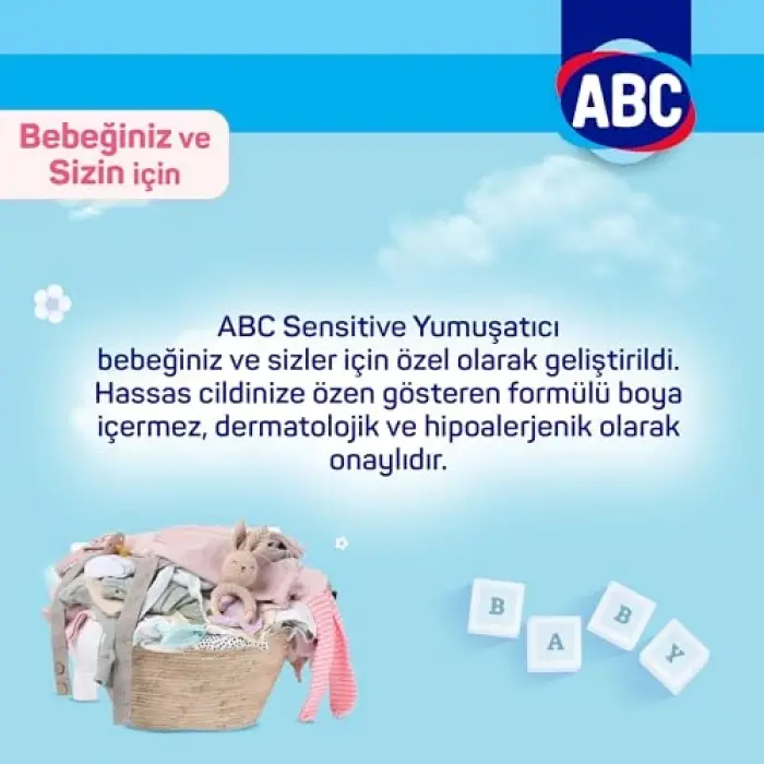 Soft Sensitive Çamaşır Yumuşatıcısı 5 L