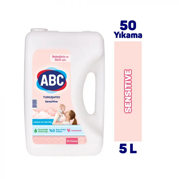 Soft Sensitive Çamaşır Yumuşatıcısı 5 L