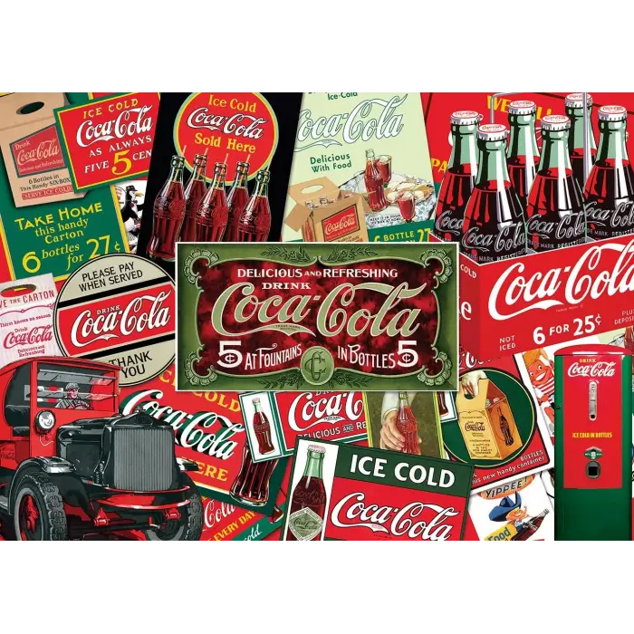 Soğuk İçiniz, Coca-Cola 500 Parça Puzzle