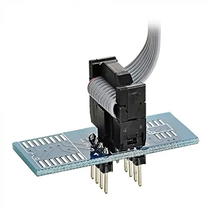 SOIC8 SOP8 to DIP8 Test Klips Eprom Flash Bios Programlama Mandalı Spı Iıc