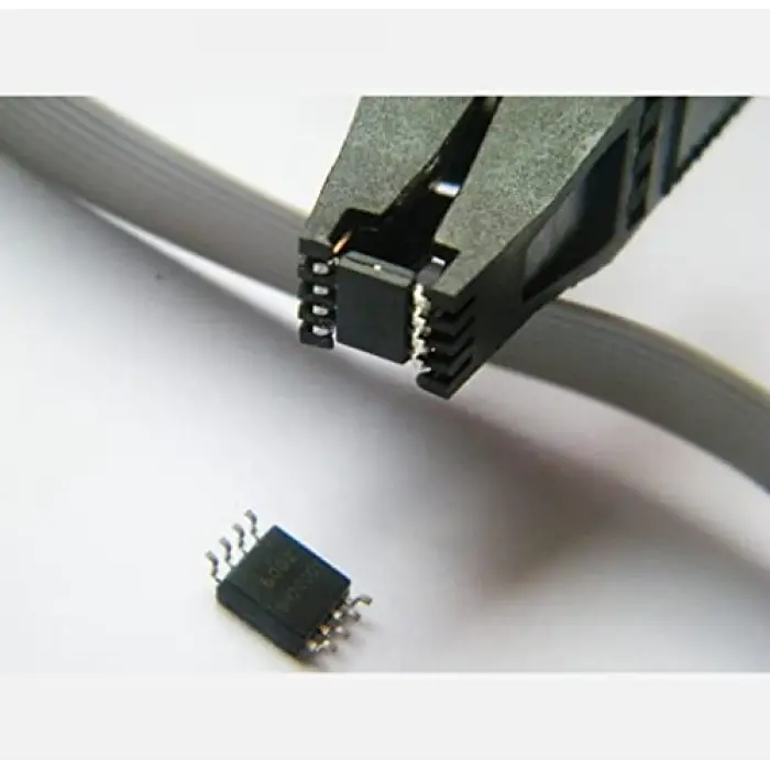 SOIC8 SOP8 to DIP8 Test Klips Eprom Flash Bios Programlama Mandalı Spı Iıc