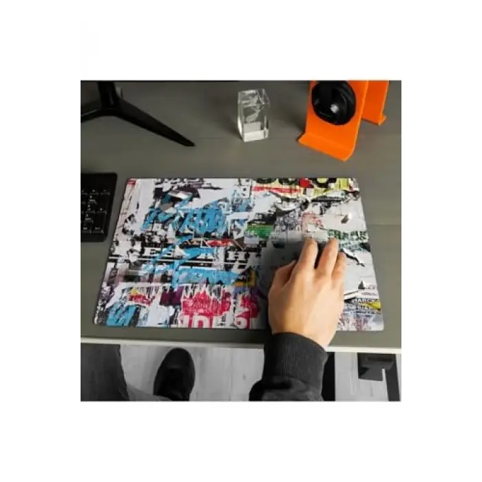 Sokak Duvarı Tasarımlı 40x30 Mousepad