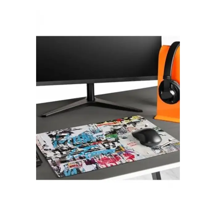 Sokak Duvarı Tasarımlı 40x30 Mousepad