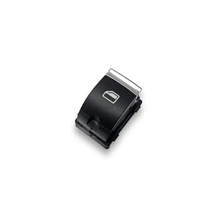 Sol Arka Kapı Cam Açma Düğmesi, Krom, 4F0959855B, Audi A3 ile Uyumlu 2009-2012
