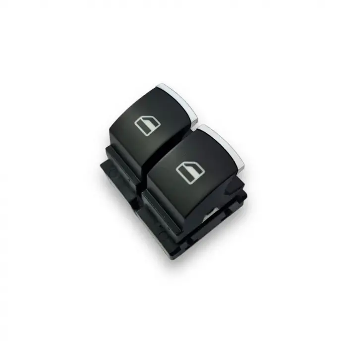 Sol Kapı Cam Düğmesi Çiftli Kromlu 5K3959857C VW Scirocco ile uyumlu 2015-2018