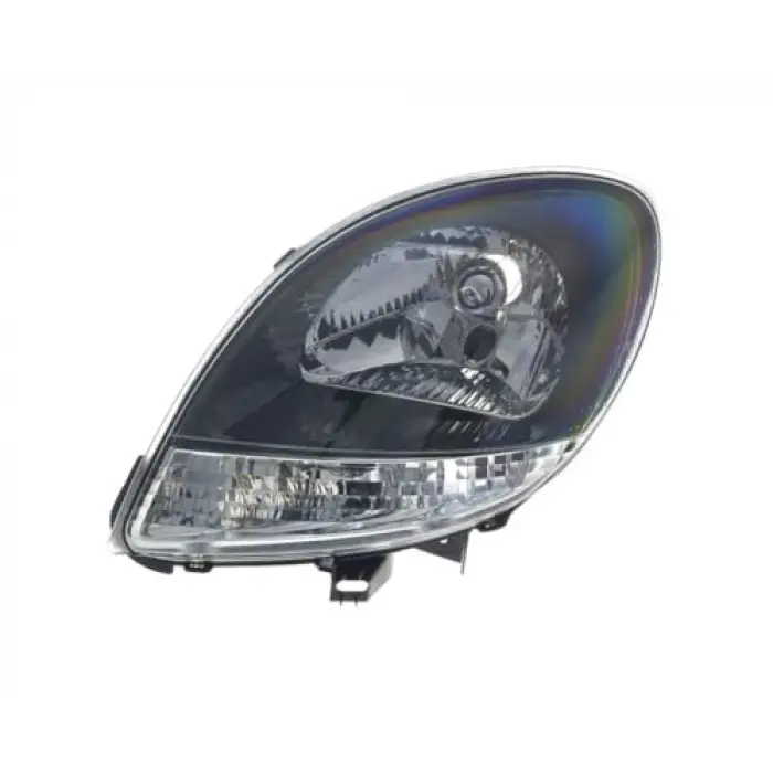 Sol Manuel Siyah Çerçeveli Far Renault Kangoo 2008-2009 202249
