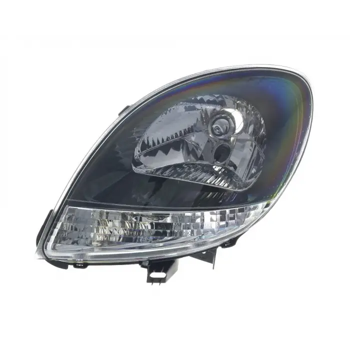 Sol Manuel Siyah Çerçeveli Far Renault Kangoo 2008-2009 202249